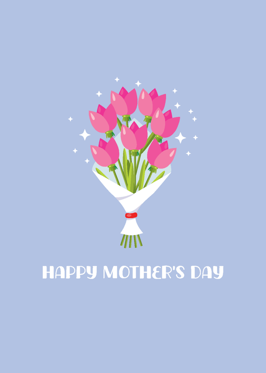 Tulip Bouquet - Sherbet Lemon