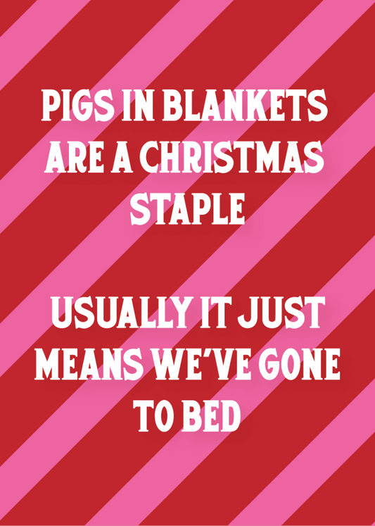 We're Pigs in Blankets - Sherbet Lemon