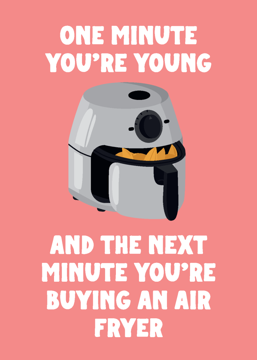 Young then Buying a Air Fryer - Sherbet Lemon