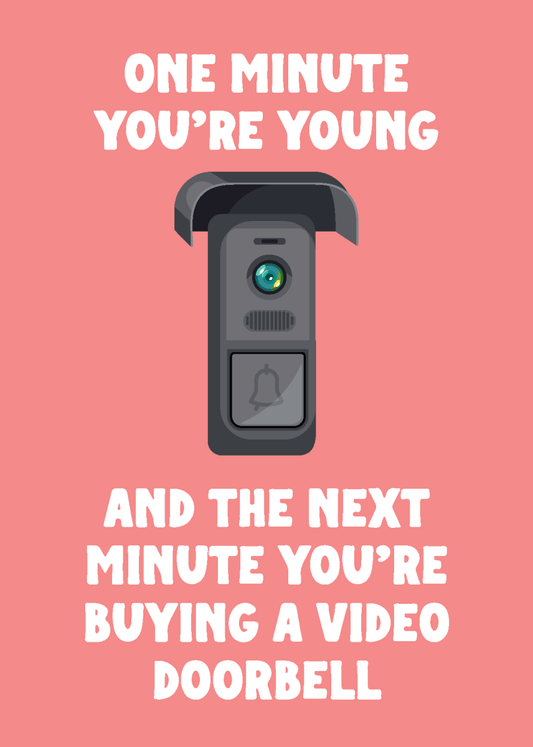 Young then Buying a Video Doorbell - Sherbet Lemon